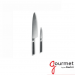 COUTEAUX À PARER ET DU CHEF 2 PIÈCES GOURMET STEEL