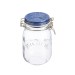 POT À CLIP COUVERT CÉRAMIQUE BLEU 1 L 