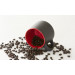 TASSE EN CÉRAMIQUE 360ML ONYX NOIR ET ROUGE